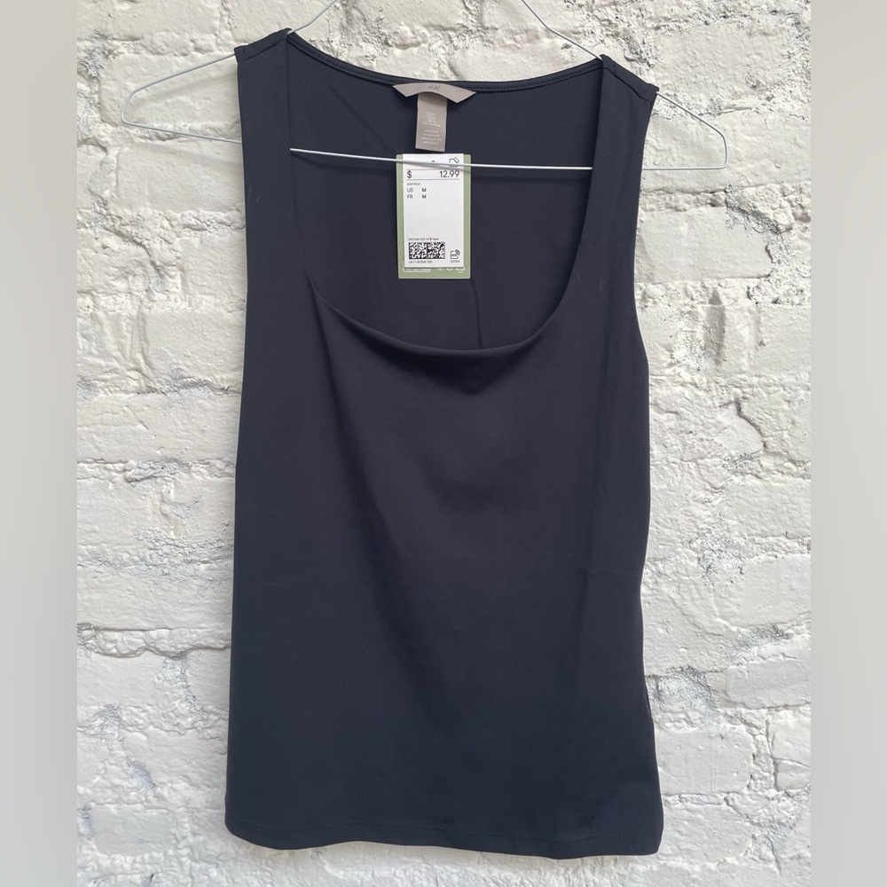 H&M Navy Tank Top NWT